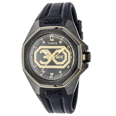 Hodinky UFC Pro 30. výročí Černý ciferník Quartz 10 ATM Vodotěsné Akrylátové TW2V90200 Černé 44,5 mm Pánské [Položka]