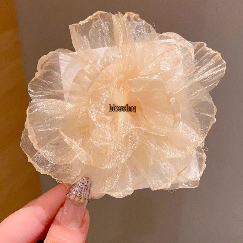 2024 Spring/Summer Floral Bangs Clip | Cute, Non-Damaging Hair Accessory for Women & Children