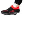 Spring and Autumn Men's Shoes Men's Black Breathable Fly-woven Mesh Shoes Men's Casual Shoes