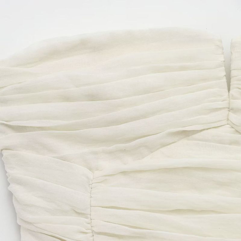 Kaslead New Arrival Women's Clothing Fashion Style Fashion Flared Skirt Tube Top Dress 1281448