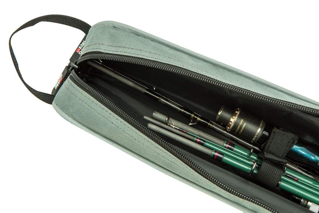 AbuGarcia Semi Hard Pack Rod Case Woodland Camo 55-90