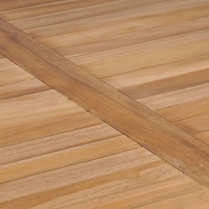 VidaXL Garden Table 80x80x77 Cm Solid Teak Wood 44996