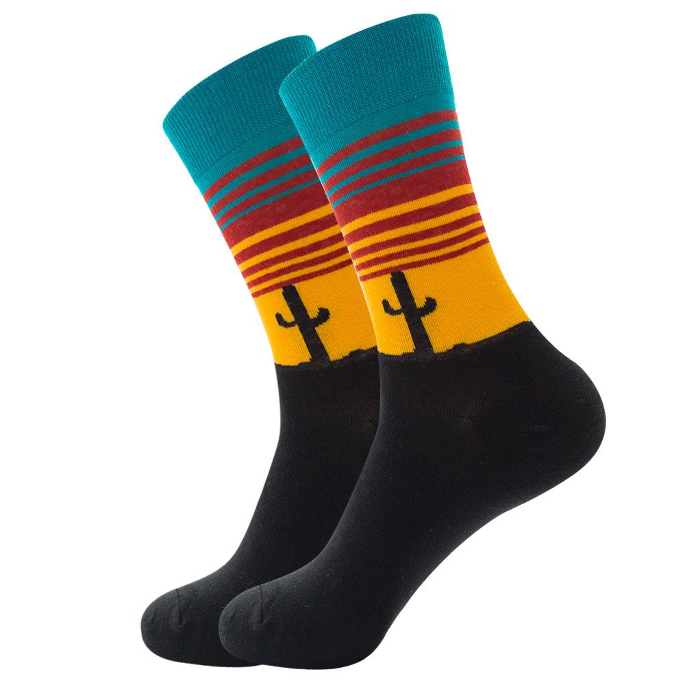 New INS beer corn men's and women's socks watermelon  dog sushi tide socks  dog socks comfortable breathable socks