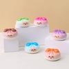 Dumpling Slow Rise Squeeze Toy Soft Bun Shaped Sensory Toy Stress Relief Fidget Toy for Adult Anxiety Relief