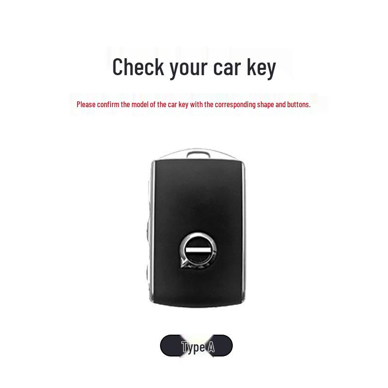 Volvo XC60/S90/XC40/XC90 Key Cover for Men & Women – Premium Case with Buckle & High-end Rope