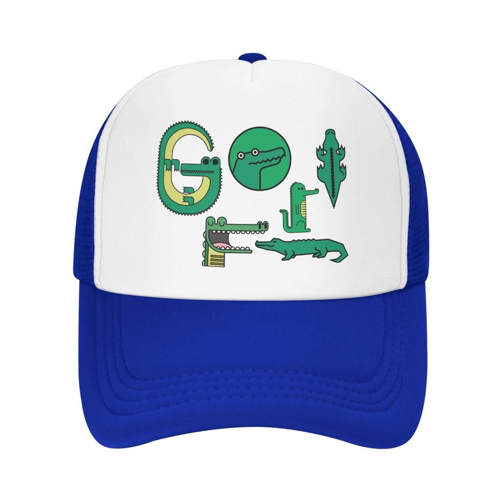 Lustige Krokodile Trucker Cap Trucker Hüte Snapback Hut für Unisex Baseball Coole Unisex Hüte Caps für Logo Erwachsene Vier Jahreszeiten Einheitsgröße