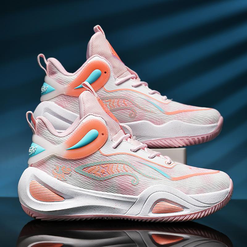 Basketball Shoes Men's Boots Casual Sports Shoes Teen Students Cement Field Practical Battle Indoor and Outdoor Competition Training Shoes