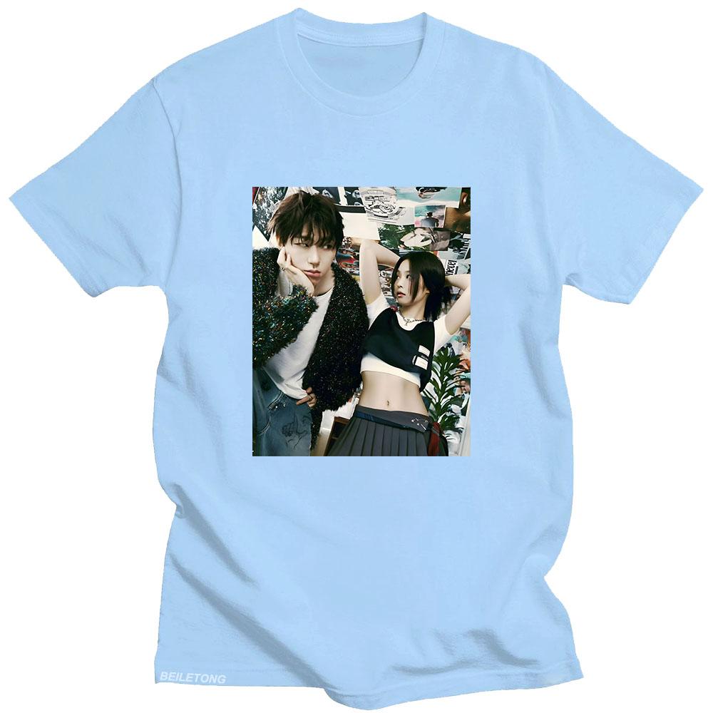 SPOT! Zico Jennie T-shirts Cotton High Quality Women Men Tee-shirt Korean Fashion Summer Comfortable Tshirts Roupas Femininas