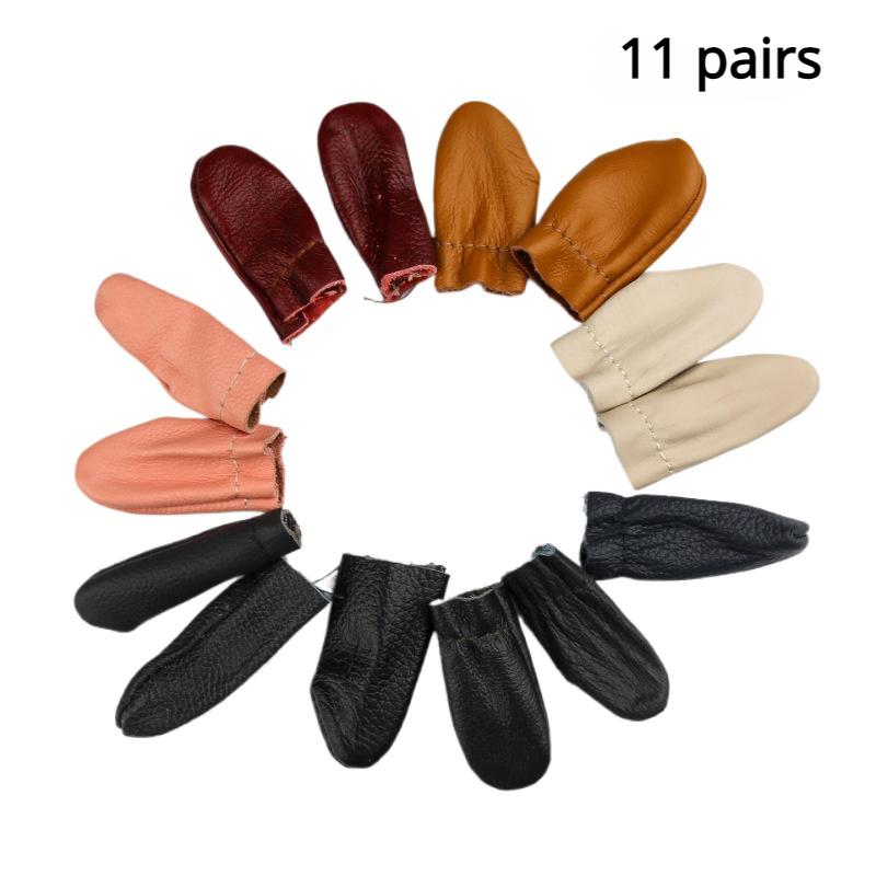 3/5/7/9/11 On Leather Thumb Protection Thimble Fingertip Shielding Hand Sewing Sewing Flexibility