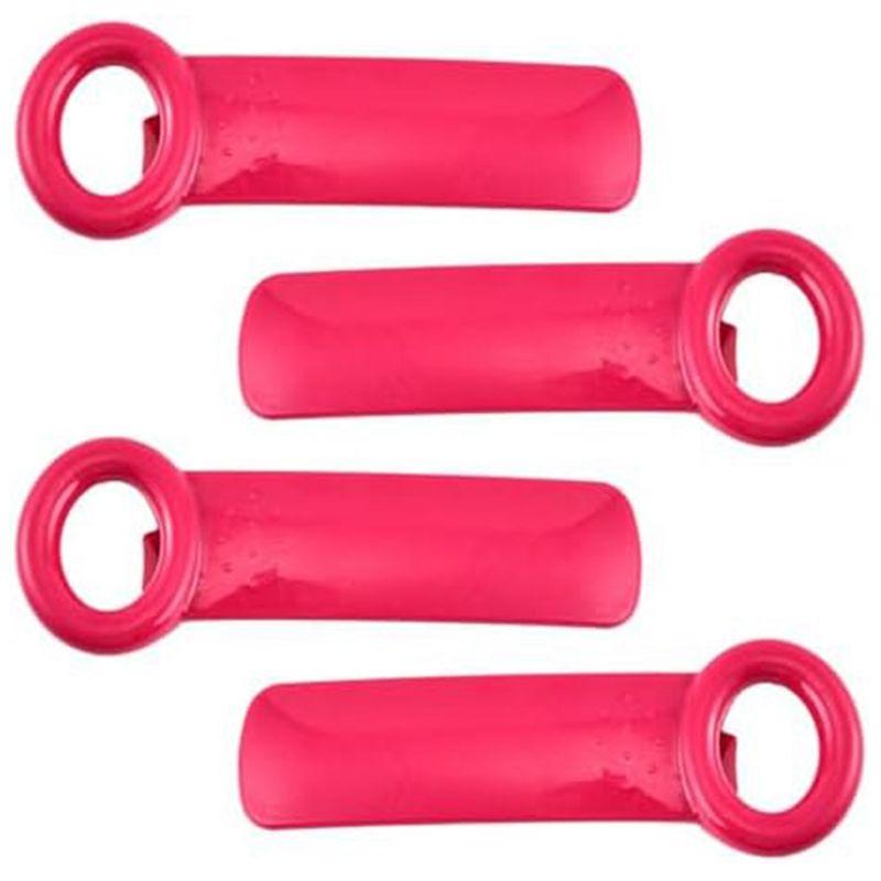 

ABUL-Multifunctional Can Opener Beer Can Bottle Opener Plastic червоний