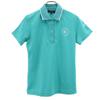 Golf Short Sleeve Polo Shirt S Emerald Green Women Used