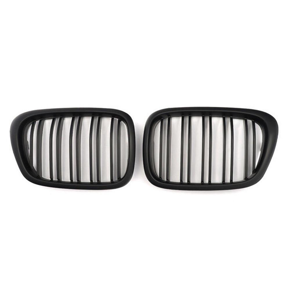 For BMW 5 Series E39 1999 2000 2001 2002 2003 Front Hood Kidney Bumper Racing Grille Mesh Grill Car Replacement Accessories