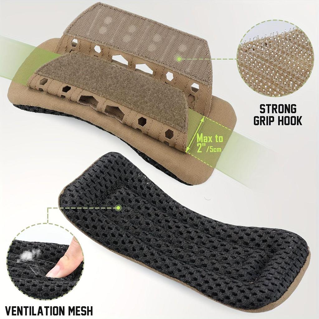 Taktische Outdoor-Schulterpolster: Atmungsaktives Rutschfestes Polster für Rucksäcke & Westen