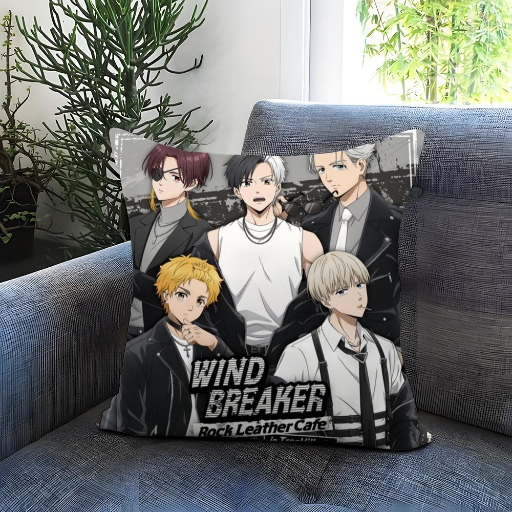 W-Wind Breaker Cushion Cover Comfortable Reversible Pillow Cover Ideal for Car Sofa Bedroom & Beyond