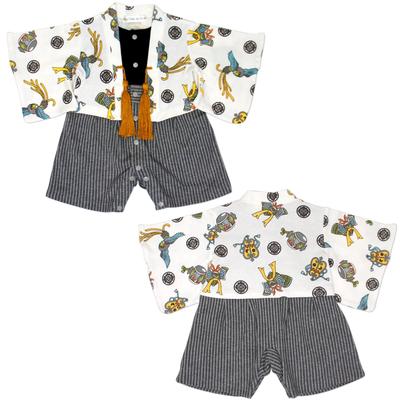 Dítě veslo Crest: Hakama Oar s Haori ve stylu opotřebovaného vzhledu (50-60 cm)