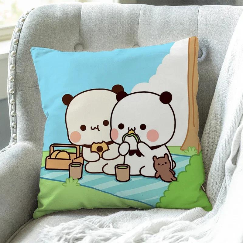 Pillowcase Bubu Dudu 45x45cm Home Decor Cushion Cover Sofa Bed Car Cushion Cover Halloween Christmas