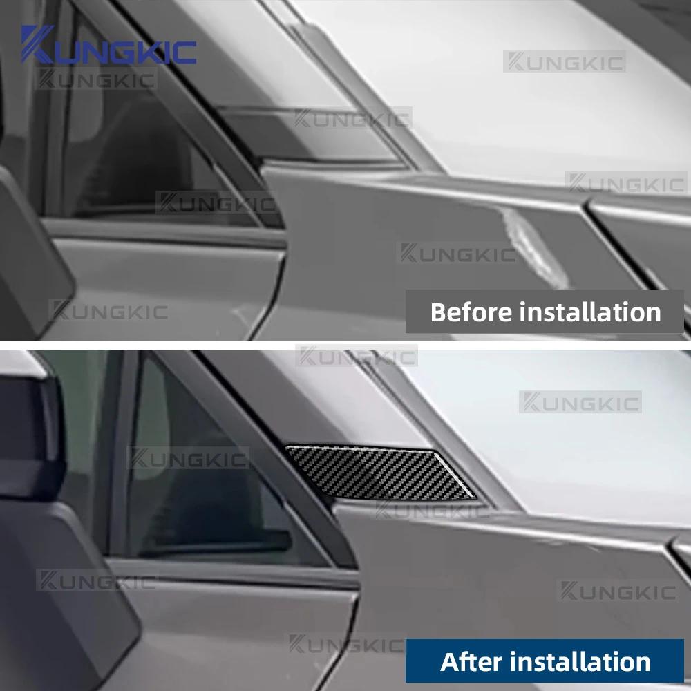 Autocollant Décoratif de Pilier A Avant en ABS pour Toyota RAV4 2026-2027 Conduite à Gauche et à Droite