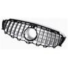 Mercedes GT R AMG Style Black Silver Front Grille