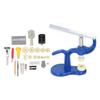 517pcs Watch Repair Kit Watch Case Opener Spring Bar Tools Battery Replacement Tool Kit Watch Band
