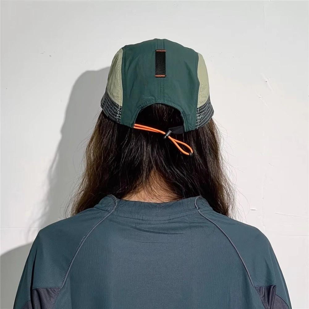 Casual Quick-drying Baseball Cap Packable Breathable Flat Brim Hat Sun-protection Lightweight Cycling Sun Hat