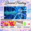 Personalized Gogeta Diamond Art Custom Name 5D Diamond Painting Full Drill DIY Craft