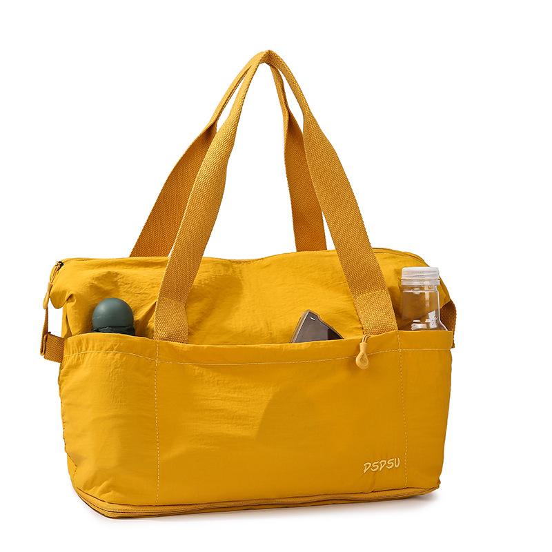 Rozszerzalna Torba Podróżna Damska: Plecak i torebka o dużej pojemności na krótkie wycieczki, jogę, sport i fitness