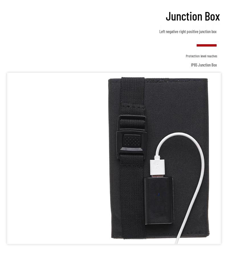 20W 5V Foldable USB Solar Charger for Outdoor Mobile Devices