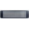 Perforated Panel - Inter-tech - Ipc 19" - 3u - Black Ral 9005 - 134x482x11mm