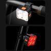Rechargeable Bicycles Bright Cycling Tail Light Large Wide-angle Design LED Bike Rear Tail Light Multi-Modes Bright