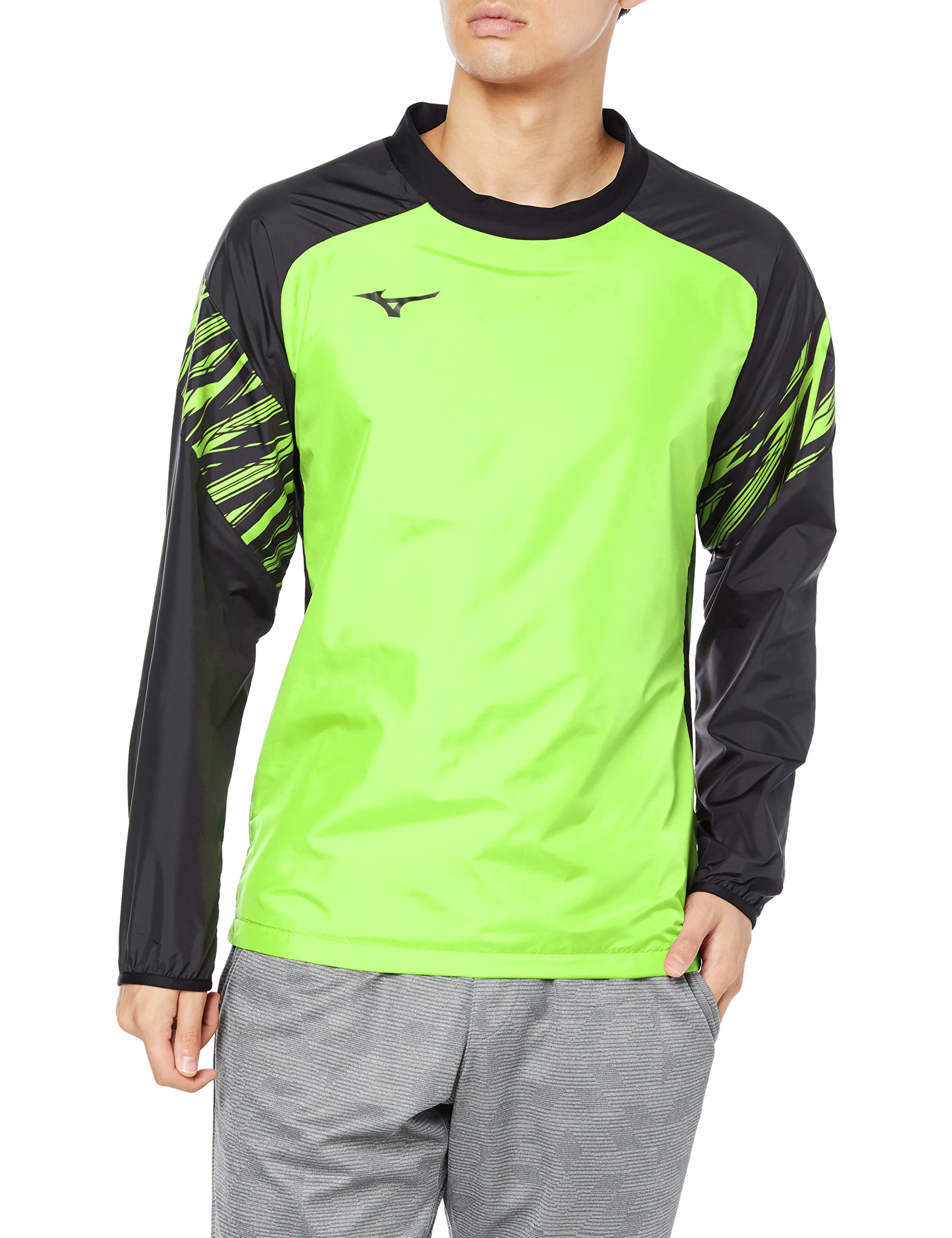 

Mizuno Футбольная одежда PRO Писте Футболка P2ME2525 Неолайм Средний