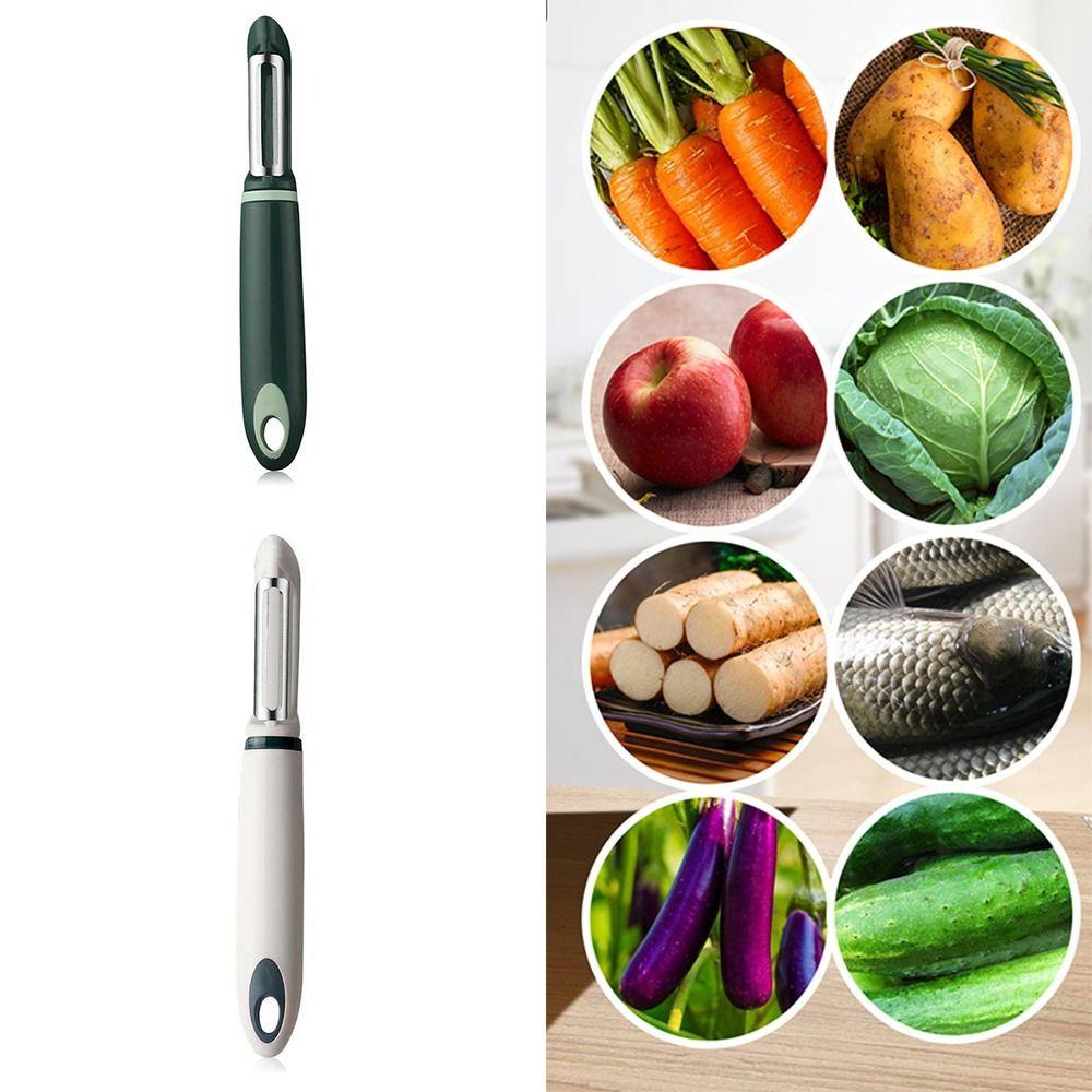 Household Stainless Steel Fruit Peeler with Ergonomic Handle Vegetable Scraper Potato Peeler