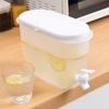 Plastic Cold Water Jug Convenient Cold Water Container 3.5L Drink Water Kettle With Tap Fruit Teapot Refrigerator