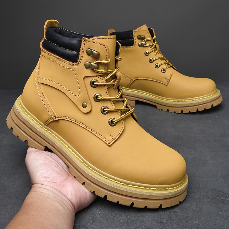 

Мужские модные уличные ботинки из искусственной кожи черного цвета для работы, офиса, походов, на шнуровке, на молнии, в стиле стимпанк, высокие ботинки на щиколотке 38