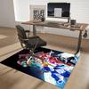1 Stück Power Rangers Anime Cartoon Design Bürostuhlmatte Rutschfeste Teppichmatte für Heimdekoration, Wohnzimmer, Schlafzimmer, Spielzimmer - Perfektes Geschenk für Fans!T023