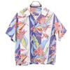 SUN SURF Overall Handle Short Sleeve Rayon Aloha Shirt S White System Men's Used