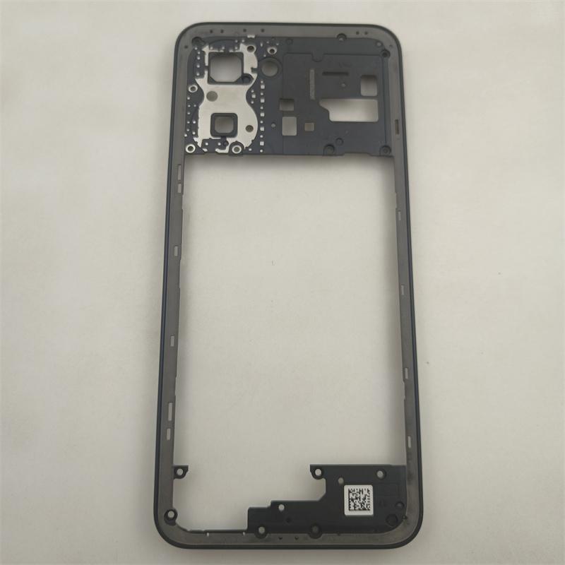 For OPPO Realme C33 RMX3624 Phone Housing Middle Frame+Battery Cover Panel Rear  Housing Rear  Replacement Parts