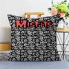M-Misfits Band Personalized Pillow Dust Cover Bedroom Kids Party Decoration Pillowcase Birthday Children Gift
