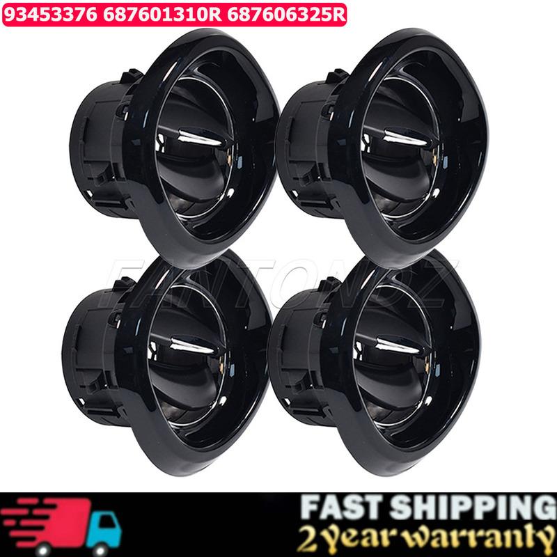 1/2/4Pcs Air Vent Heating Grille Diffuser For Renault Captur Clio MK4 Trafic MK3 Opel/Vauxhall Vivaro 687601310R 93453376
