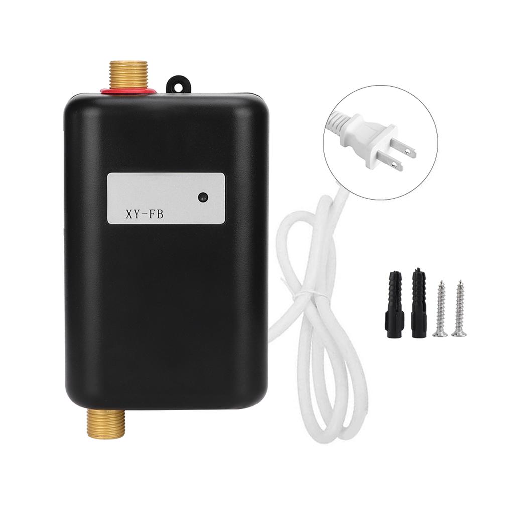 Household Dual Use Regulator Intelligent Kitchen Water Heater Mini Rapid Heating Machine with