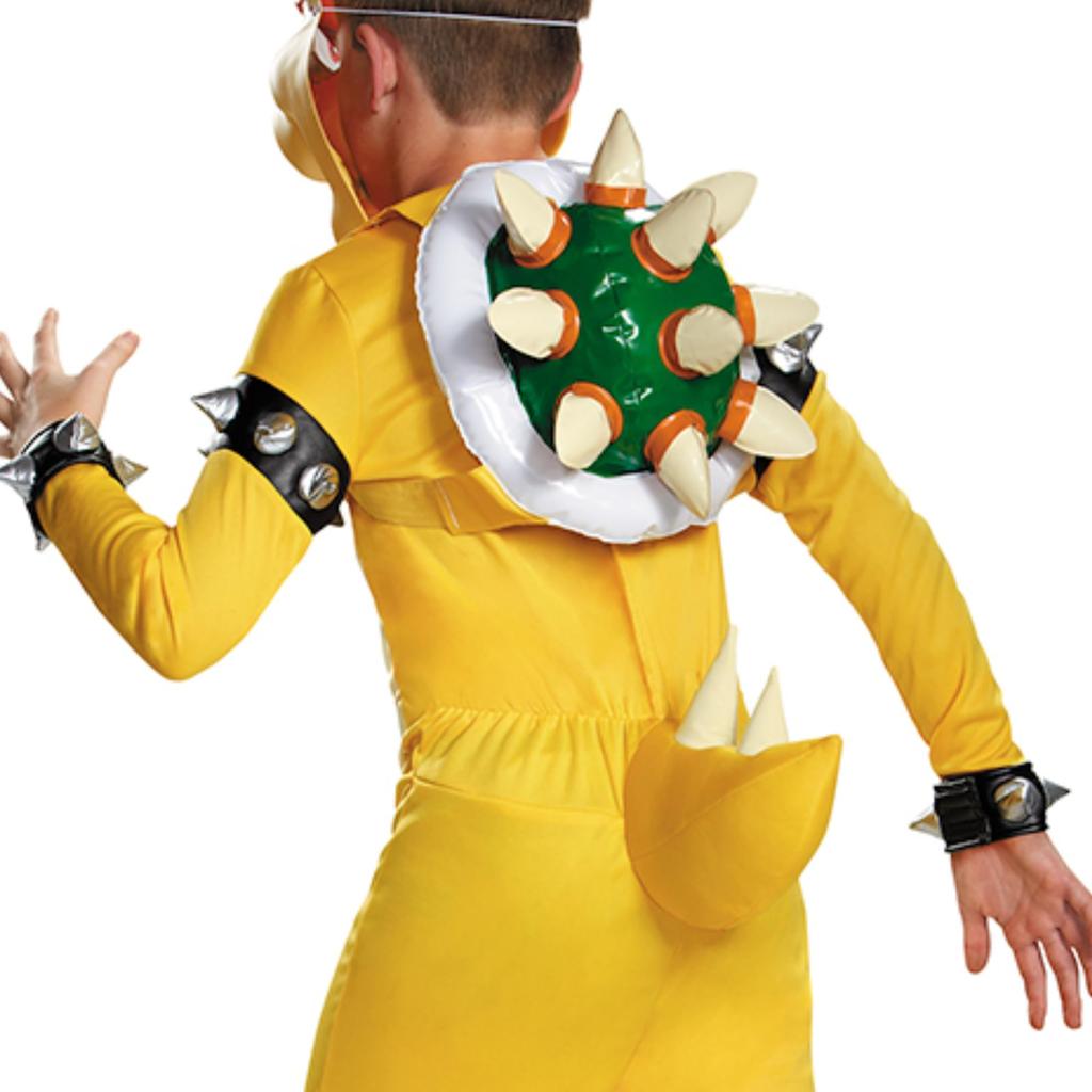 Cosplay Costume for Popular Bowser Halloween Deluxe Costume Mario Video Boys (Super Mario) (Super Game)