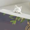 2Pcs Kitten Themed Plastic Bookmarks Textbook Novel Page Holder For Books Notebooks Diaries Journal Planner Documents