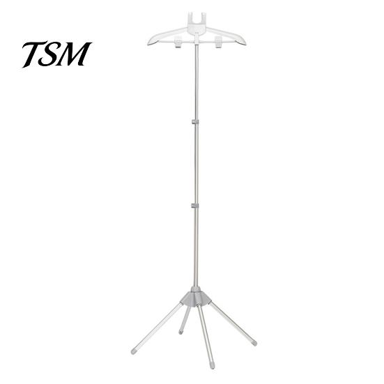 Ironing Steamer Support Frame Steaming Clothes Hanger Height Adjustable Foldable Standing Handheld Garment Pants Rack Clothing Steam Holder Stand