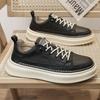 Xiaobai autumn new casual board shoes white shoes leather shoes sports trendy shoes