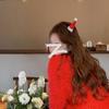 Red Barrette Red Christmas Hat Hairpin Santa Claus Christmas Headband  Christmas Costume Dress Up