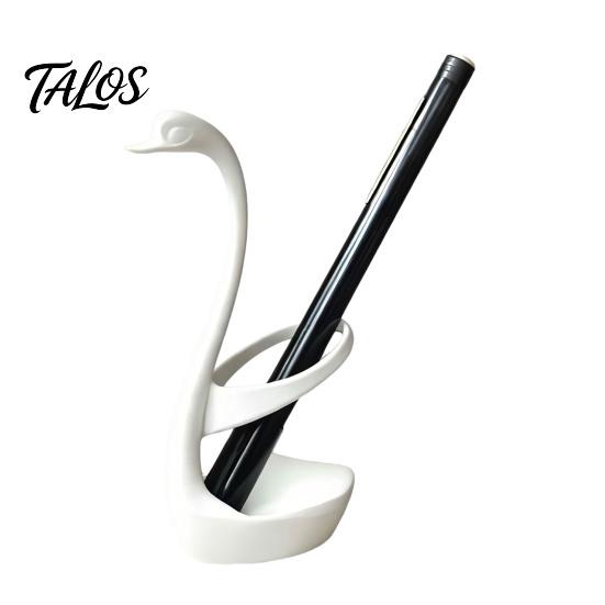 Environmentally Friendly Pen Cup 3D Printed Swan Holder, Decorative Desk Organizer, Aesthetic Storage Office Organizer Container, Minimalist