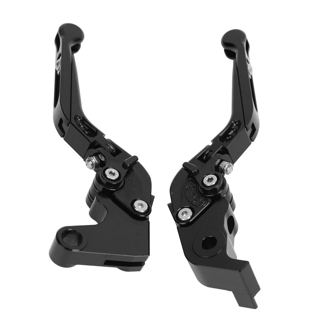 Motorcycle Folding Clutch Levers CNC 6061 Aluminum Alloy Clutch Brake Lever for YZF R1 R6 R6S Black