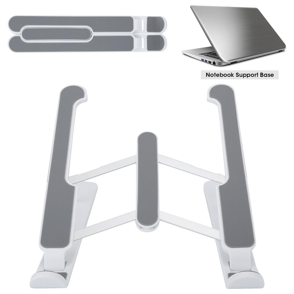Notebook Stand MultiPosition Foldable Bracket 1117in Laptop Cooling Support Base Lift Riser(White )