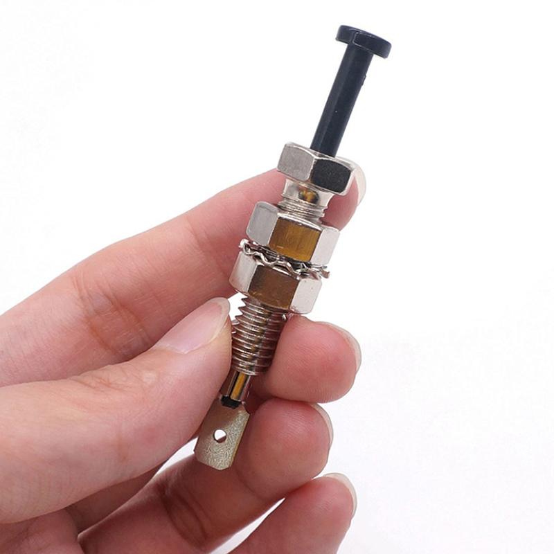 2 шт. Концевой выключатель капота/двери, регулируемый, сигнальная лампа, винт капота, универсальный, автомобильная сигнализация, безопасность, регулируемый, авто, грузовик onesize