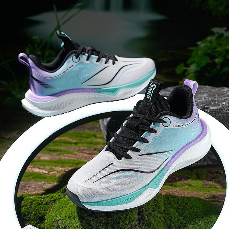 Versatile men s shoes Carbon board running shoes Men s running Ultra-light sports Dragon Year limited edition Professional racing running men s shoes 36 белый