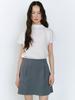 GANISONG Fleur Pleated Blouse_Ivory